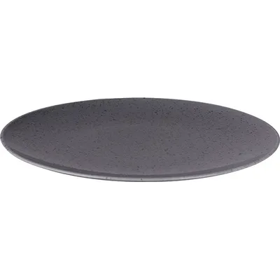 Тарелка для пиццы «Лайфстиль» фарфор D=300,H=25мм серый, изображение 2