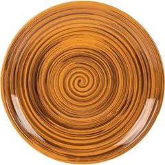 Тарелка мелкая керамика D=22,H=2см желт.