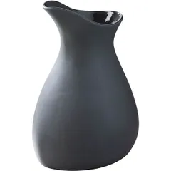 Milk jug “Liquid” porcelain 250ml black
