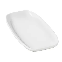 Rectangular dish  porcelain ,H=29,L=240,B=125mm white