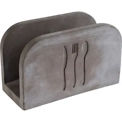 Napkin holder concrete ,H=100,L=160,B=75mm gray