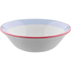 Salad bowl “Rio Blue”  porcelain  0.515 l  D=16.5 cm  white, blue