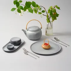 Блюдо для подачи «Сейко» фарфор D=100,H=45мм серый, Диаметр (мм): 100, изображение 4