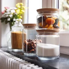 Банка «Клаб» круглая с крышкой стекло 2л D=11,5,H=24см прозр., изображение 3