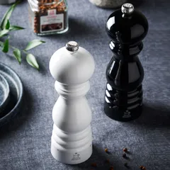 Мельница для соли «Париж Ю Селект» бук D=56,H=180мм черный, изображение 2