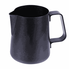 Pitcher stainless steel, anti-stick coating 1l D=11.5,H=13cm black