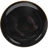 Тарелка «Крафт Лакрица» мелкая фарфор D=25,3см черный
