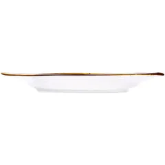 Блюдце для бульонной чашки «Пастораль» для P6136515-S-SH113 фарфор D=15,5см оранжев., изображение 2