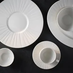 Блюдце «Алина» фарфор D=15,2см белый, изображение 4