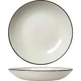 Салатник «Чакоул дэппл» фарфор D=29см белый,черный