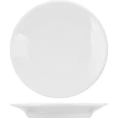 Plate “Universal” small  porcelain  D=100, H=15mm  white