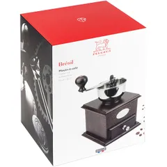 Кофемолка «Брезил» ручная ,H=21см коричнев., изображение 3