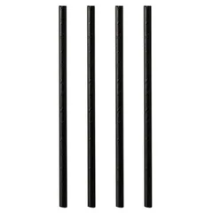 Tubes without bend[100pcs] paper D=8,L=210mm black