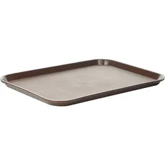 Поднос «Проотель» прямоугольный для Фаст Фуд полипроп. ,L=41,B=29,7см коричнев., изображение 2