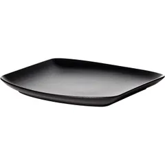 Тарелка «Клаб» квадратная керамика ,H=29,L=260,B=260мм черный, изображение 4