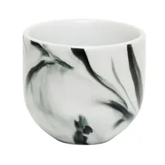 Чашка кофейная «Брюверс Свит» фарфор 150мл D=7,H=7см черный,белый