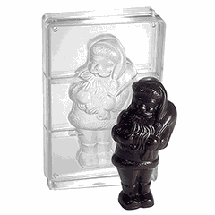 Mold for chocolate “Santa Claus”  polycarbonate , H=30.5, L=36.7 cm