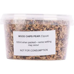 Wood chips for fumigator in a jar “Pear”  0.5 l