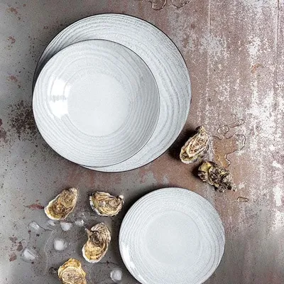Тарелка «Свелл» для хлеба керамика D=16см белый, Диаметр (мм): 160, изображение 5