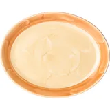 Блюдо «Паприка» овальное фарфор ,H=1,L=20,B=16см оранжев.,бежев.