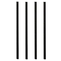 Tubes without bend[500pcs] paper D=7,L=150mm black