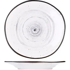 Блюдце для бульонной чашки «Пастораль» арт.P6136515-S-SH116 фарфор D=15,5см серый