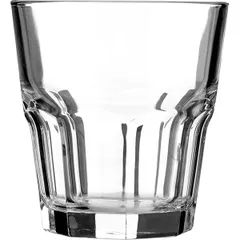 Old fashion “Casablanca V Block” glass 246ml D=84,H=88mm clear.