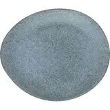 Блюдо «Органика» круглое керамика D=32см серый