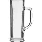 Beer mug “Danubio” glass 300ml D=63,H=193mm clear.