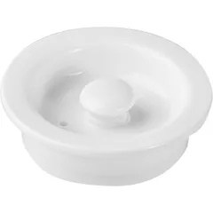 Lid for kettle “Kunstwerk”  porcelain  0.7 l  D=77/59mm  white