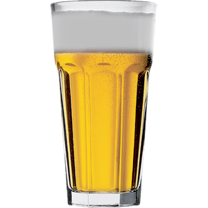 Бокал для пива «Касабланка» стекло 479мл D=82,H=175мм прозр.