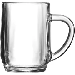 Beer mug “Haworth” glass 0.57l D=90/72,H=131,B=135mm clear.