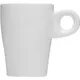 Чашка кофейная «Кунстверк» фарфор 80мл D=52,H=70,L=75мм белый