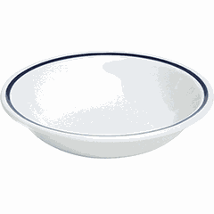 Салатник фарфор D=16см белый,синий