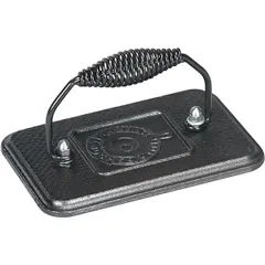 Пресс д/гриля прямоуг. чугун ,L=17,B=13см черный