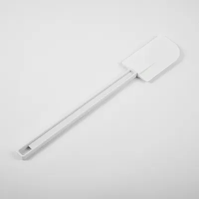 Лопатка кухонная силикон ,L=407/120,B=73мм белый, изображение 2