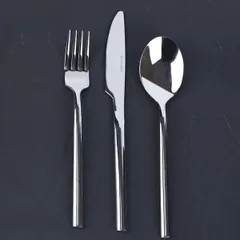 Вилка столовая «Сапорро» сталь нерж. ,L=200/55,B=5мм металлич., изображение 3