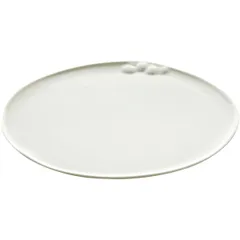 Plate “Boxis” porcelain D=21cm white