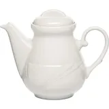 Кофейник «Аркадия» с крышкой фарфор 300мл D=65,H=100,L=150,B=60мм белый