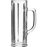 Beer mug “Danubio wholesale” glass 300ml D=63,H=193mm clear.