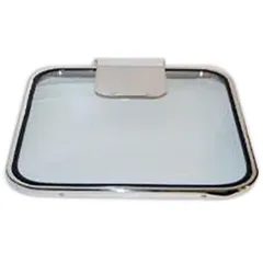 Square lid for bain-marie  glass  clear.