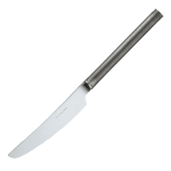 Table knife "Fuoco"  stainless steel  silver.