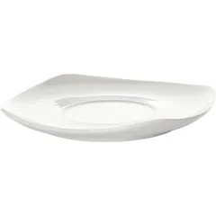 Блюдце «Элегант» чайное фарфор D=155,H=17мм белый, изображение 2