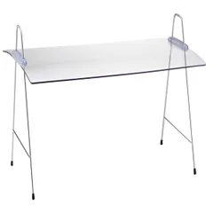 Экран защитный для буфетной станции для охлаждения акрил,сталь нерж. ,H=60,L=65,B=42см прозр.