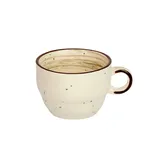 Чашка кофейная «Пастораль» фарфор 70мл серый