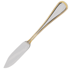Нож для рыбы «Ансер Голд» сталь нерж. ,L=195/75,B=4мм металлич.,золотой