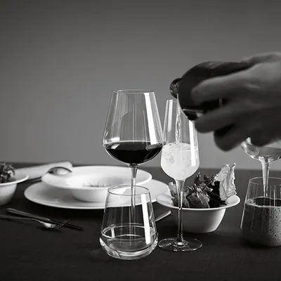 Бокал для вина «Инальто Трэ Сэнси» стекло 0,55л D=92,H=235мм прозр., Объем по данным поставщика (мл): 550, изображение 9