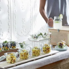 Салатник «Ариа» стекло 250мл D=133,H=70мм прозр., изображение 3