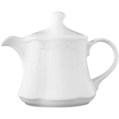 Чайник заварочный «Бельвю» без крышки фарфор 460мл D=110,H=99мм белый