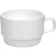 Чашка чайная «Перформа» стекло 220мл D=85,H=55мм белый, Объем по данным поставщика (мл): 220, изображение 2